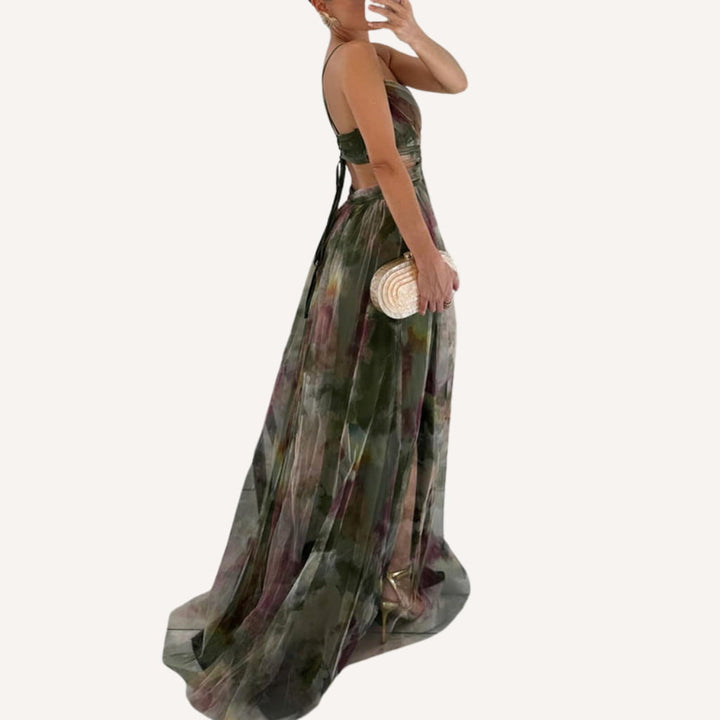 Juliet | Blumen Maxikleid