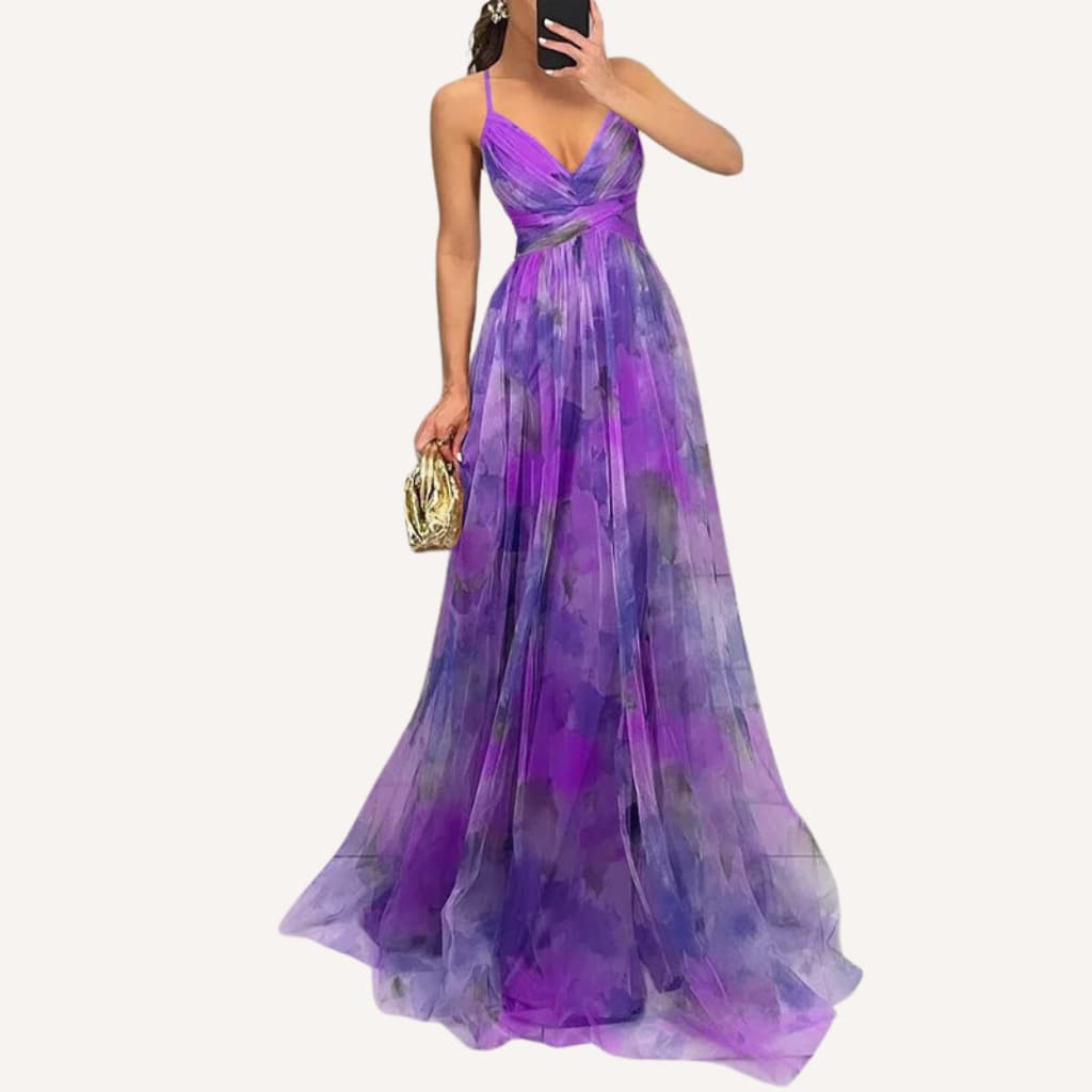 Juliet | Blumen Maxikleid