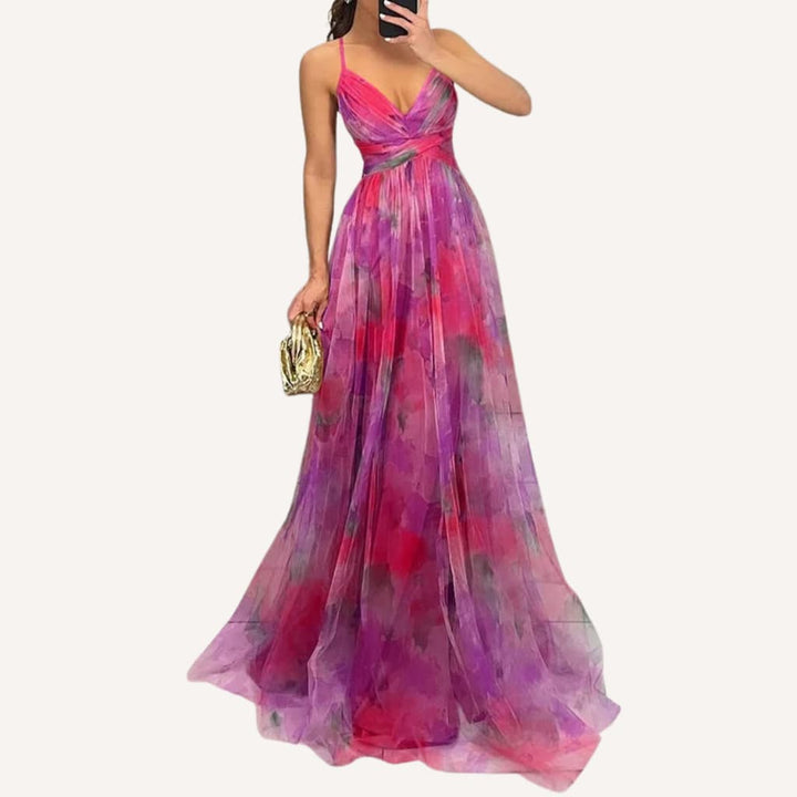 Juliet | Blumen Maxikleid