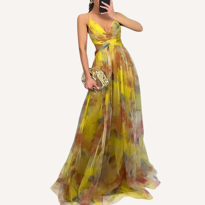 Juliet | Blumen Maxikleid
