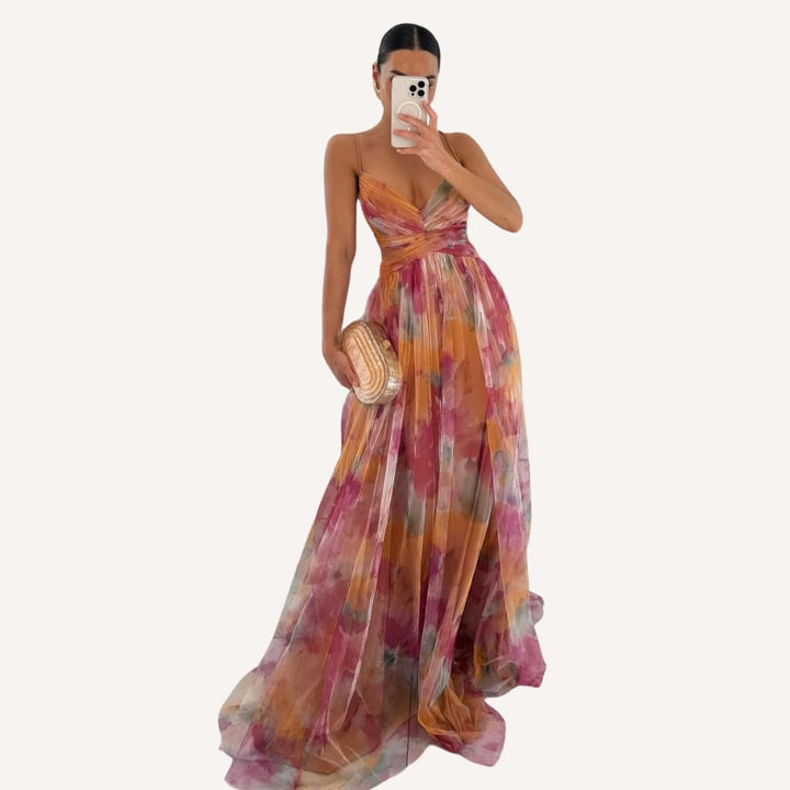 Juliet | Blumen Maxikleid