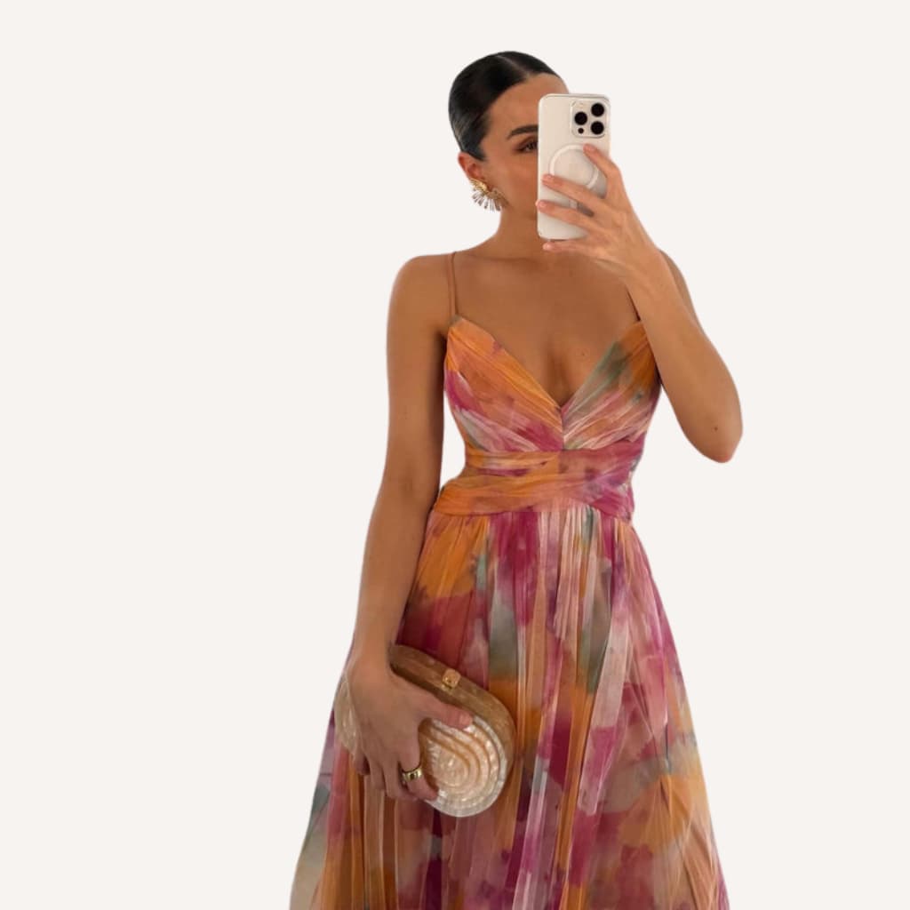 Juliet | Blumen Maxikleid