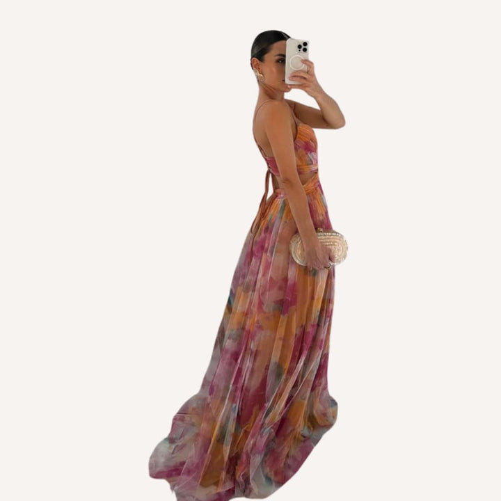 Juliet | Blumen Maxikleid