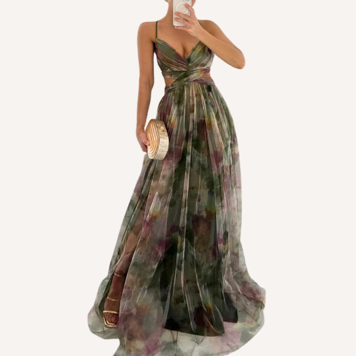 Juliet | Blumen Maxikleid