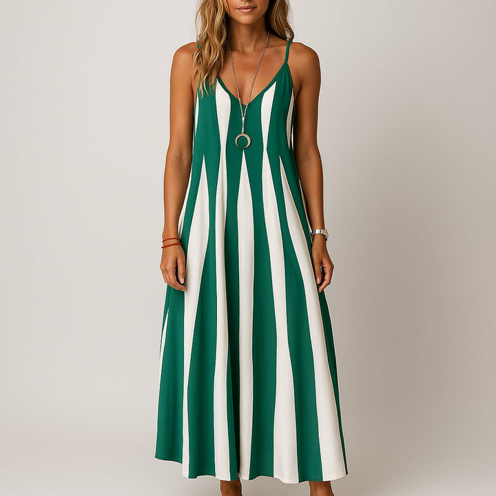 Ava | Handgefertigtes lässiges Maxikleid