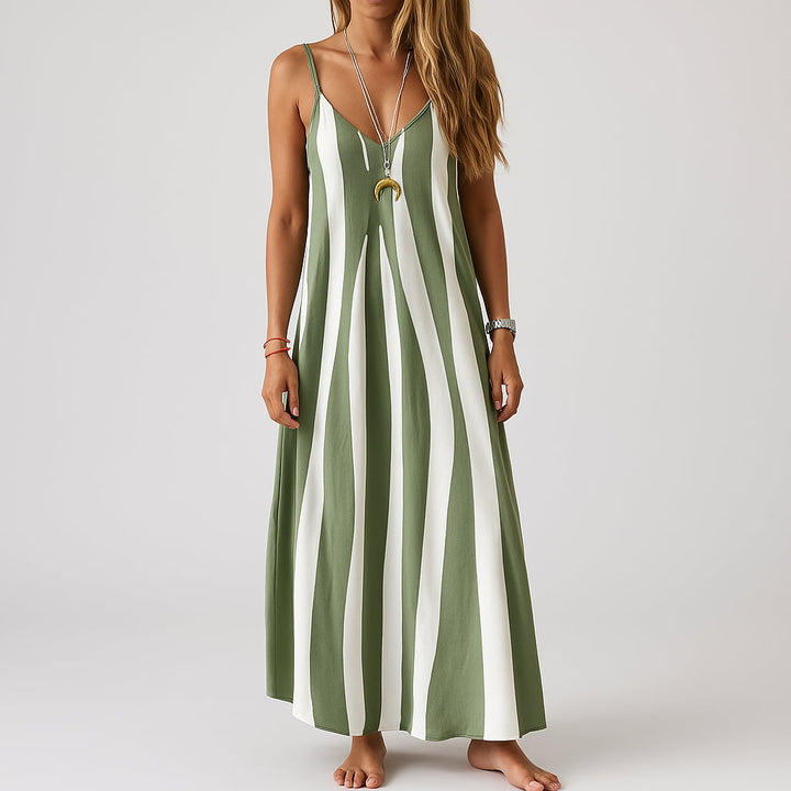 Ava | Handgefertigtes lässiges Maxikleid