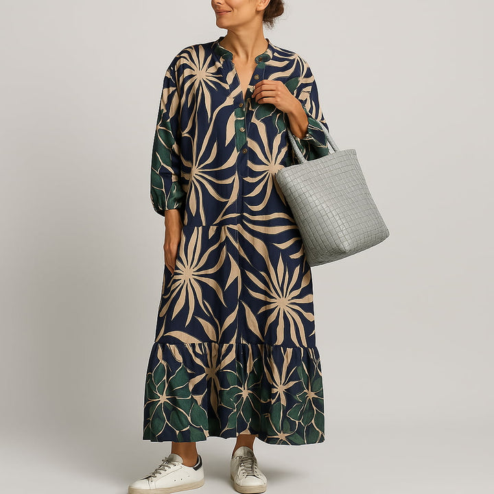 Chloe | Luftiges Sommerkleid mit Premium-Print